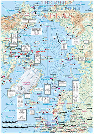 Pilots Atlas Eastern Hemisphere - Example pages