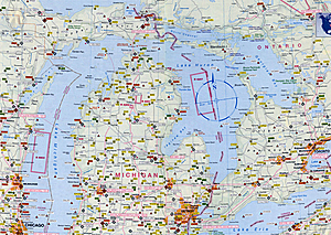 Pilots Atlas USA - Example pages